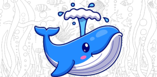 Desenhos de Baleia para Colorir e Imprimir baleia para colorir