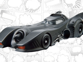 batmovel para colorir