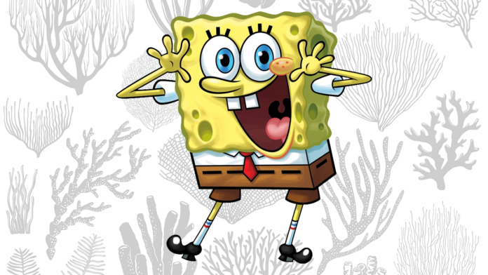 bob esponja para colorir