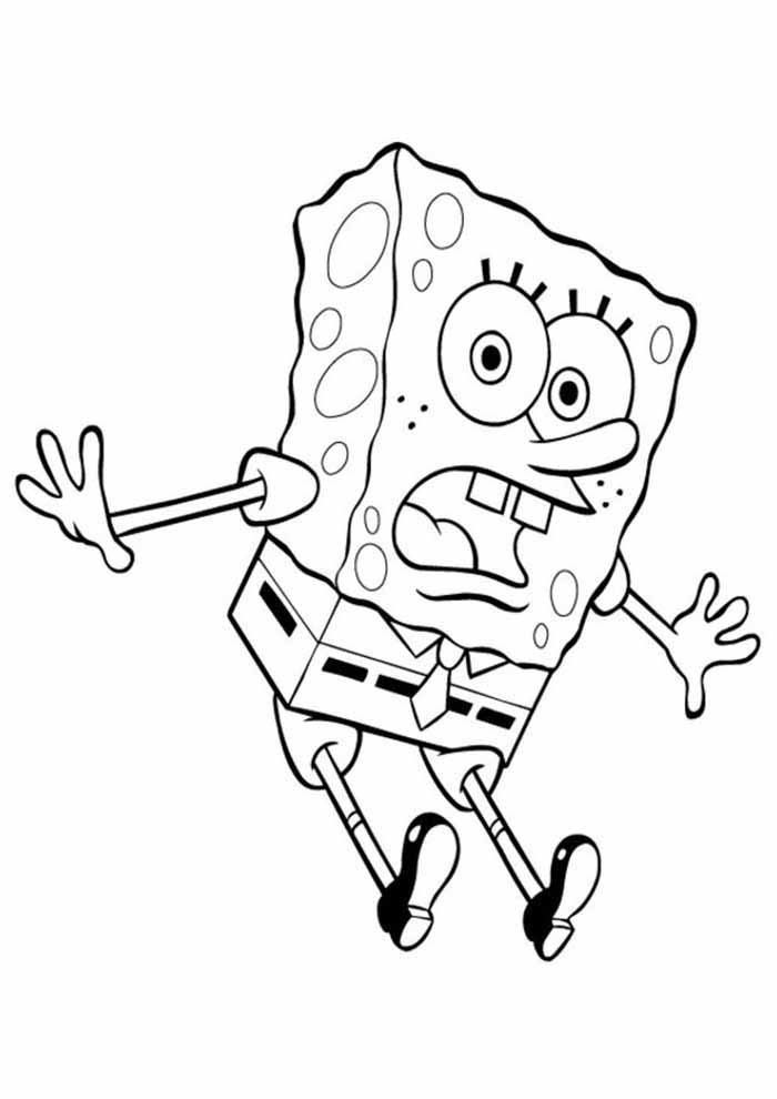 bob esponja para colorir3
