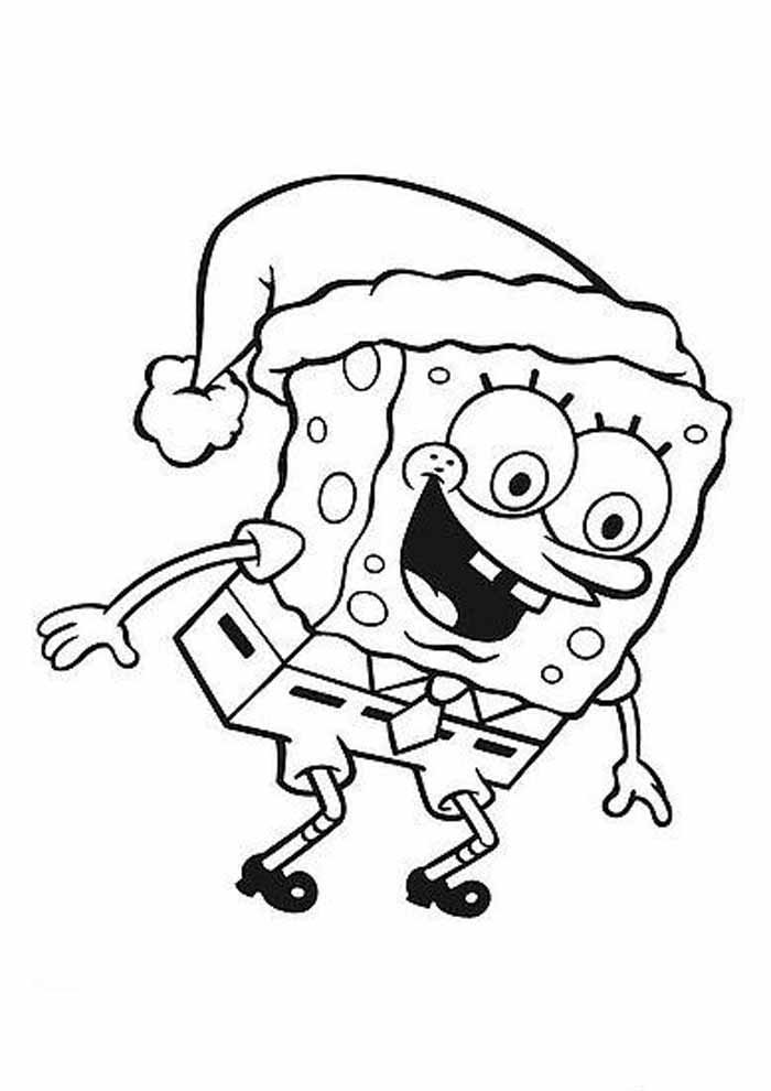 bob esponja para colorir5