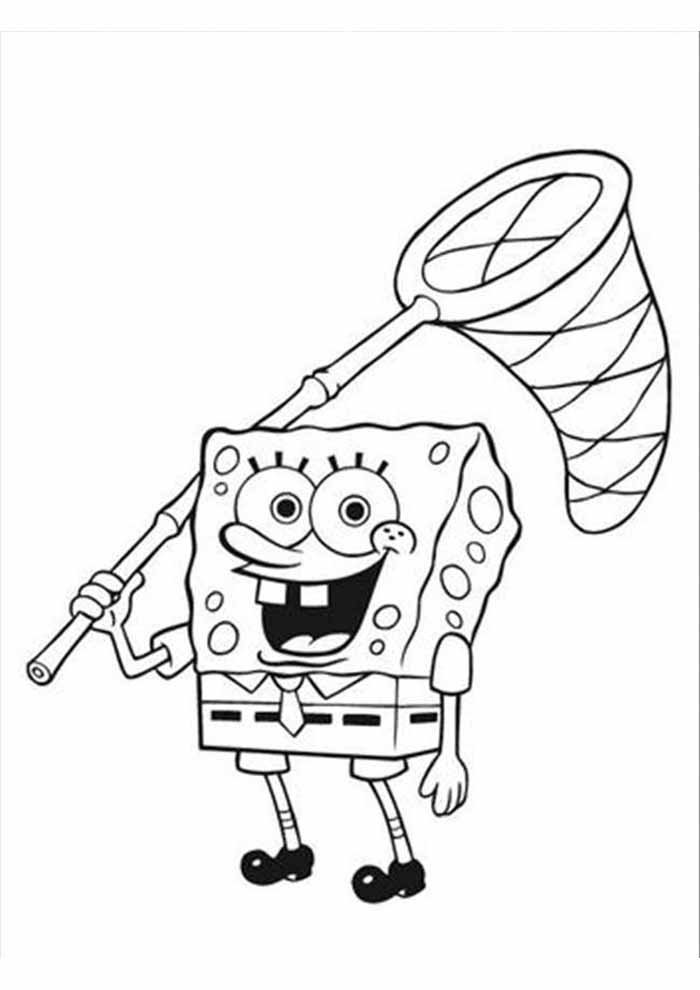 bob esponja para colorir6