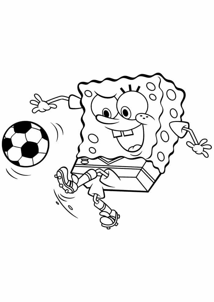 bob esponja para colorir8