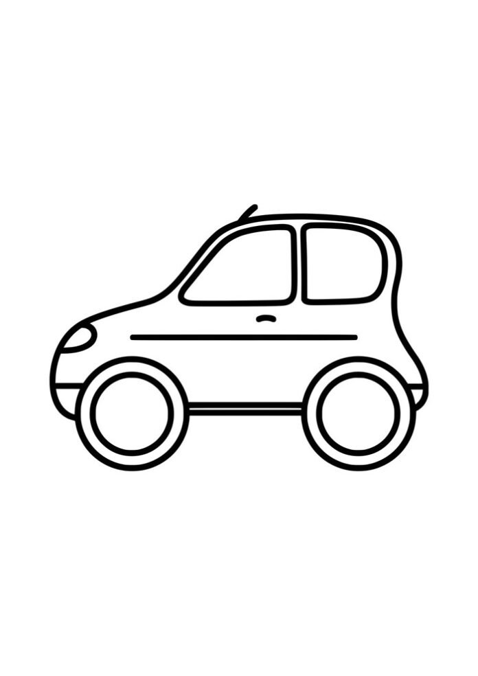 Desenhos de Carrinhos para Colorir e Imprimir