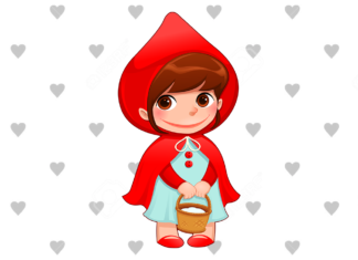 chapeuzinho vermelho para colorir