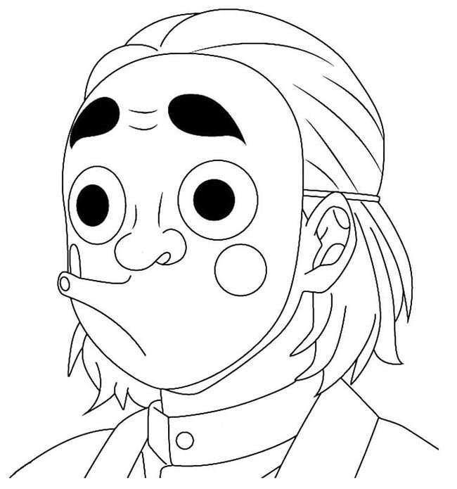 demon slayer para colorir kanamori