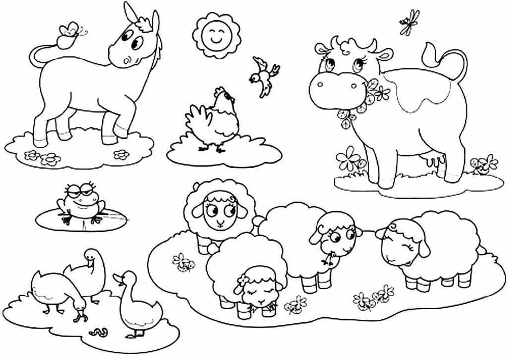 desenho de animais na fazenda 15 1