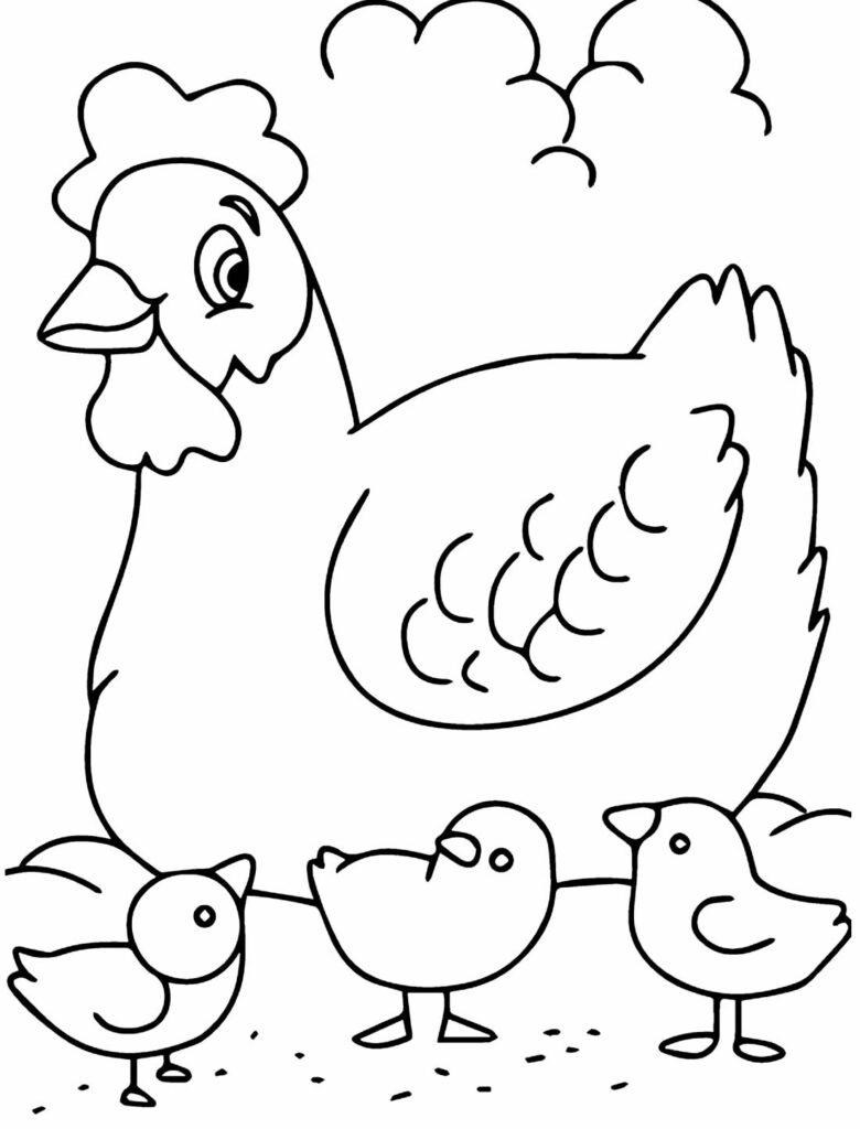 desenho de animais na fazenda 5