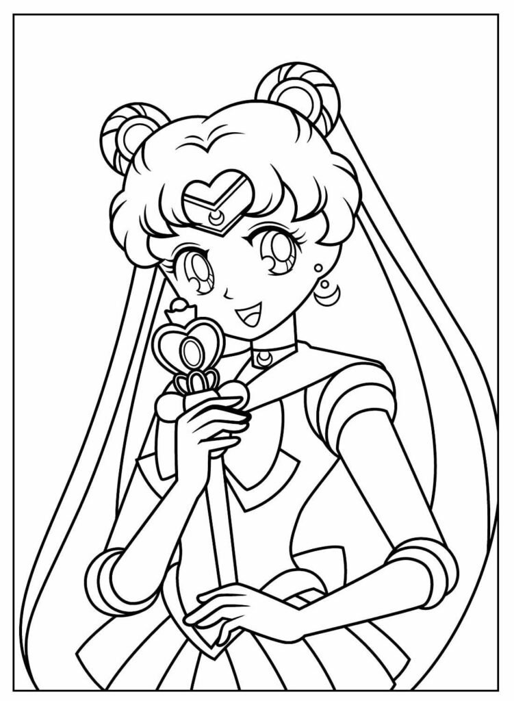 desenho de animes para colorir 17