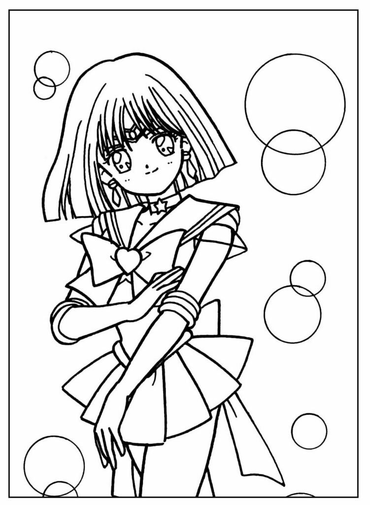 desenho de animes para colorir 23