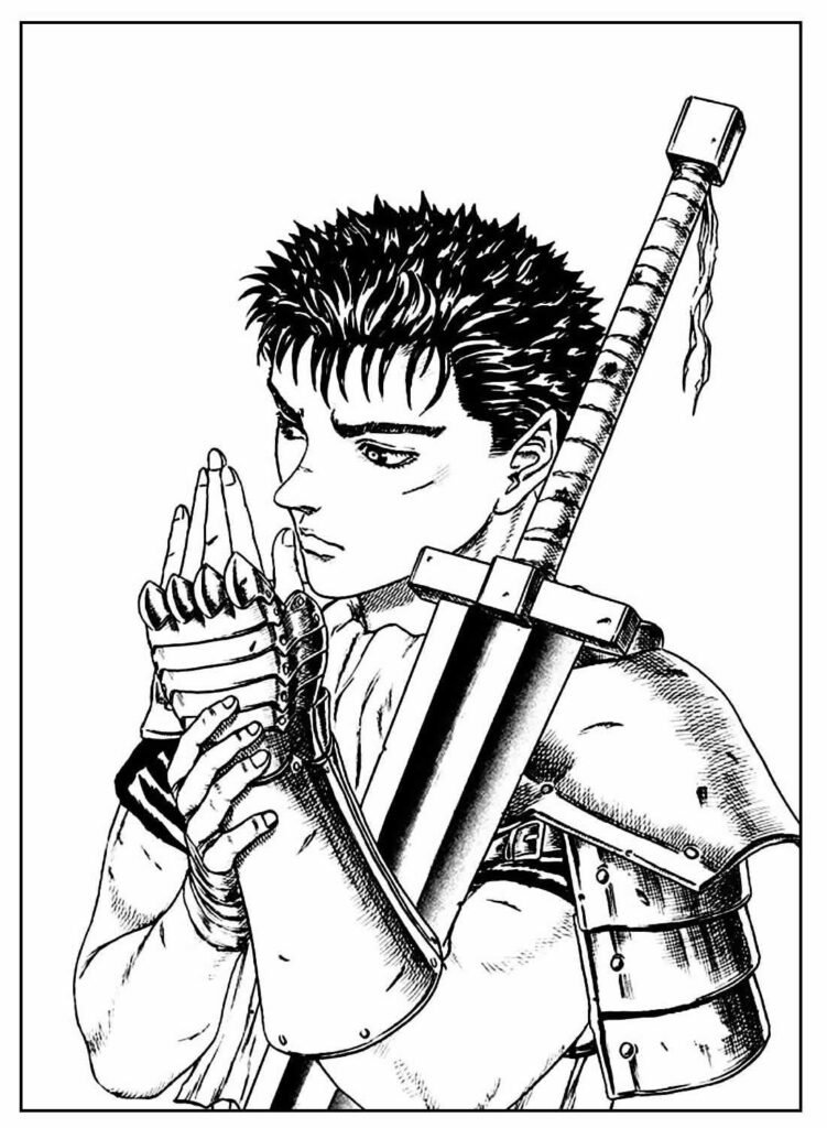 desenho de animes para colorir 25