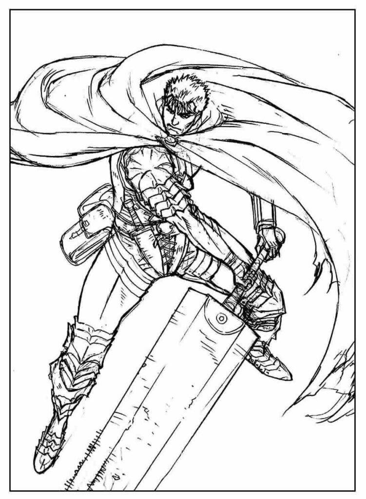 desenho de animes para colorir 29