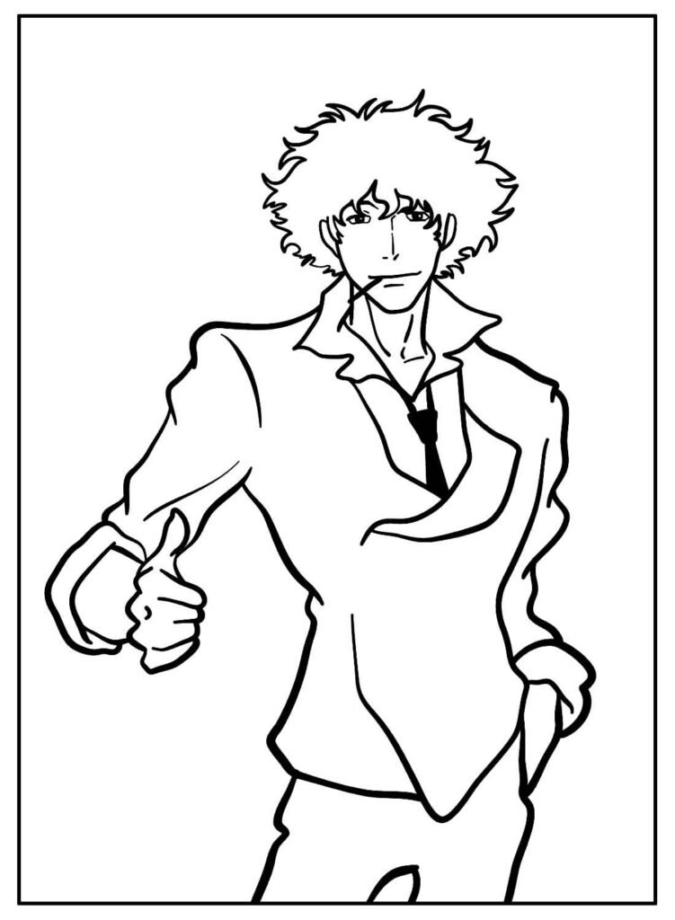 desenho de animes para colorir 33