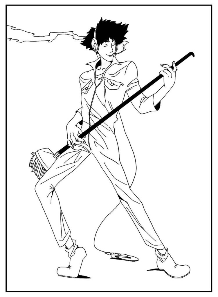 desenho de animes para colorir 35