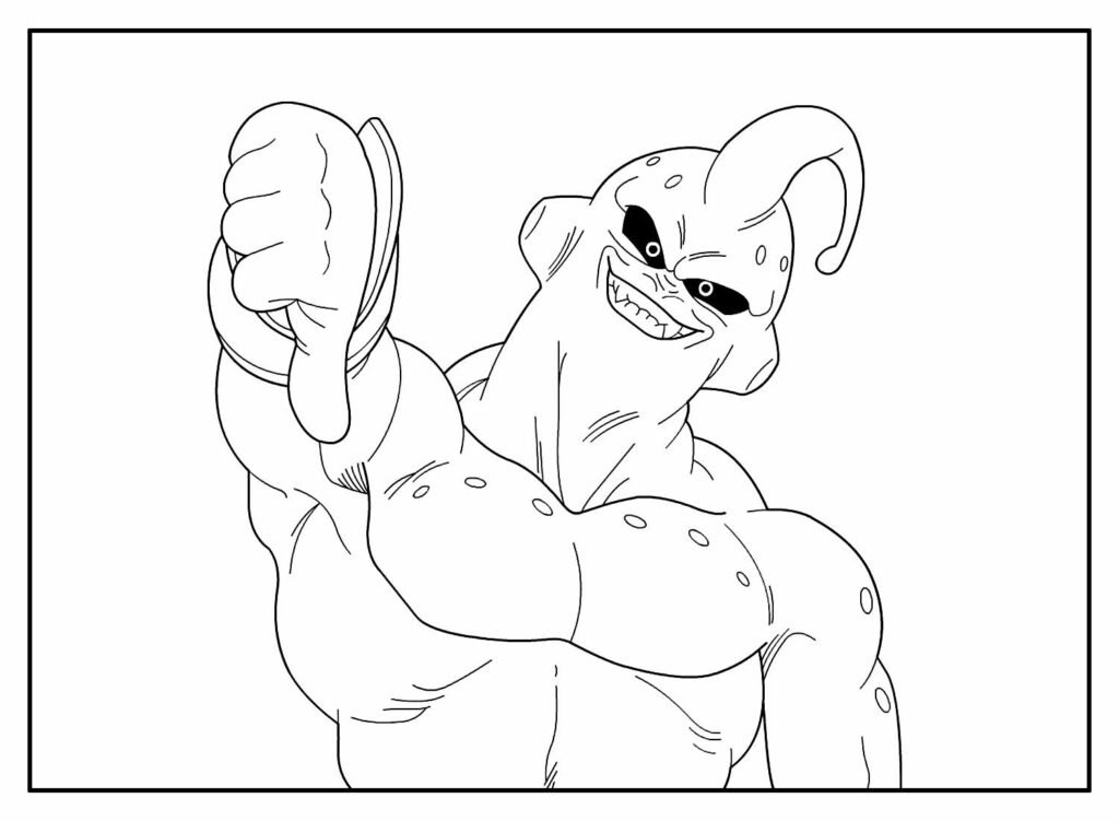 desenho de animes para colorir 4