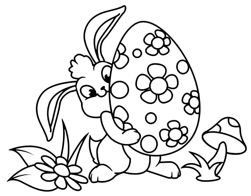 desenho de coelhinho de pascoa lindo 1