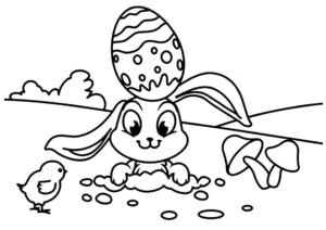 desenho de coelhinho de pascoa lindo 3 300x212 1