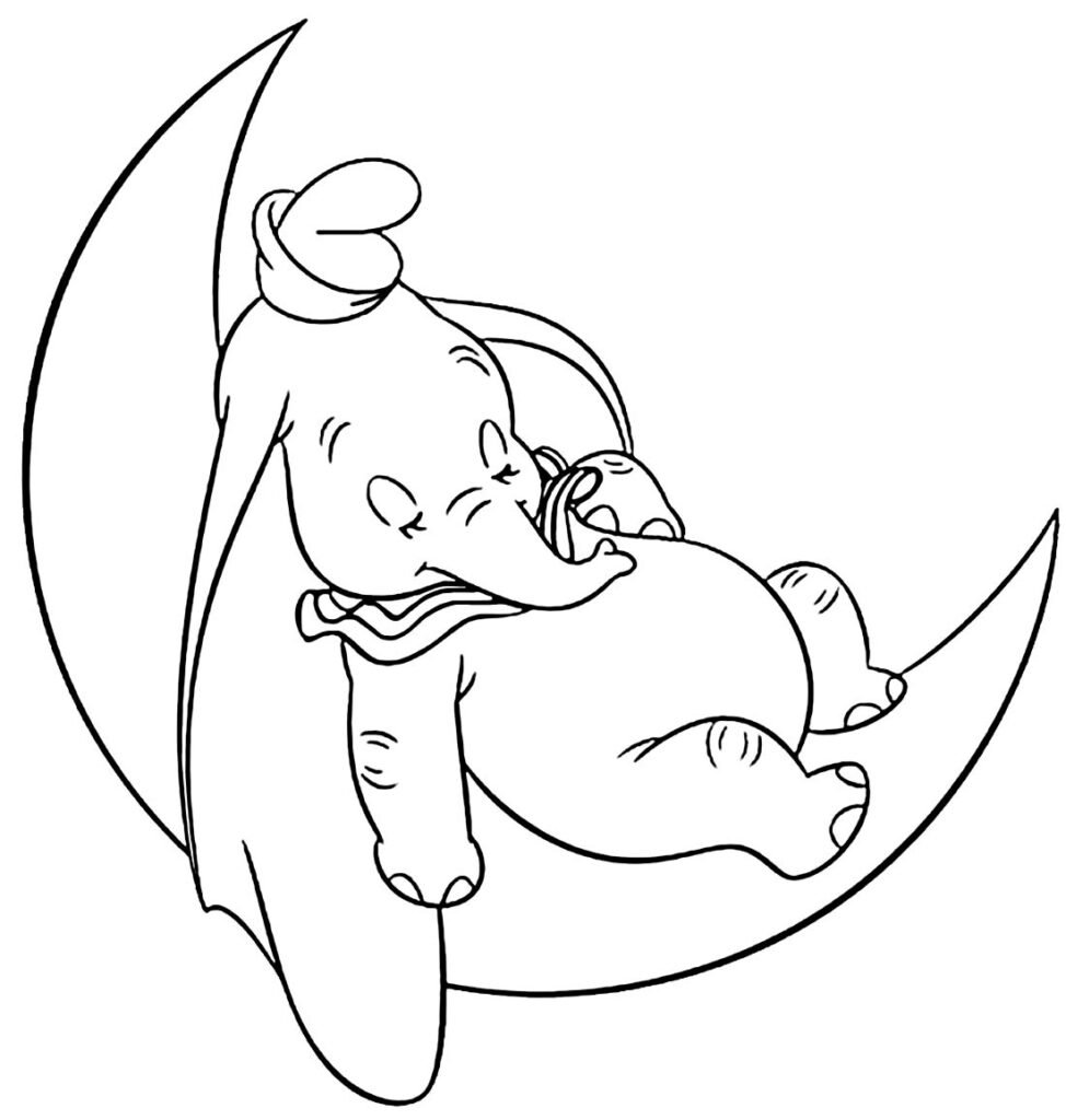 desenho de dumbo 11