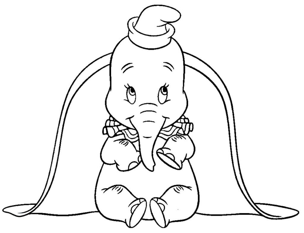 desenho de dumbo 12