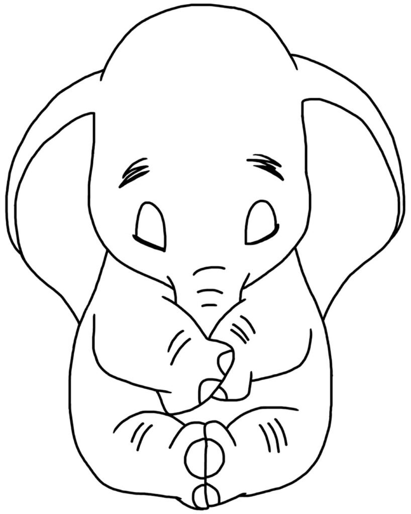 desenho de dumbo 9