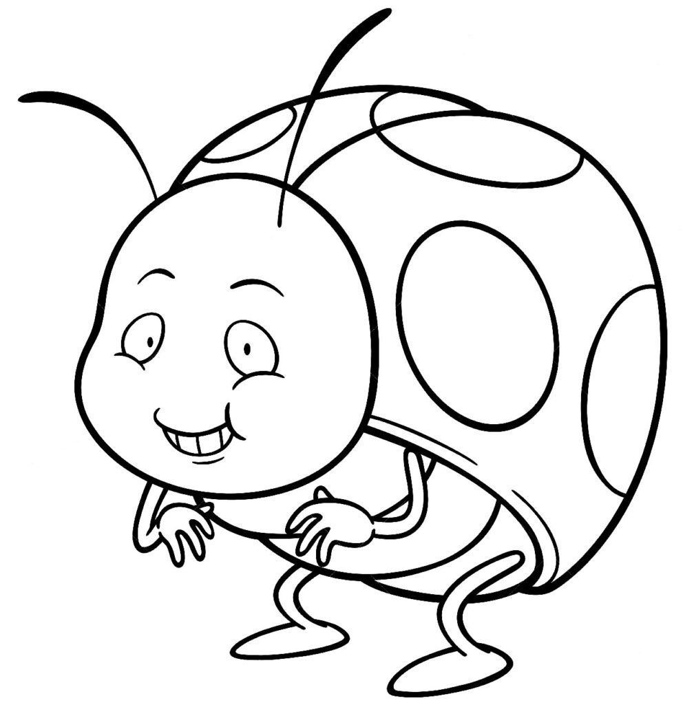 desenho de joaninha para colorir 10 1