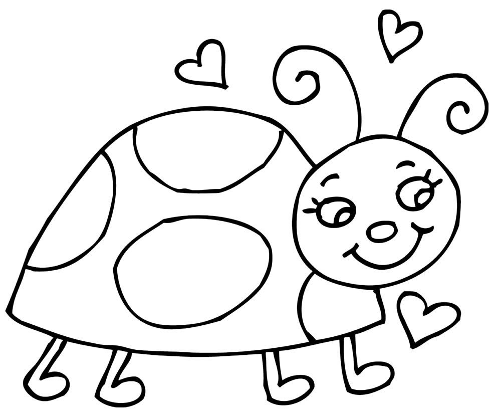 desenho de joaninha para colorir 4a desenho de joaninha para colorir 4a