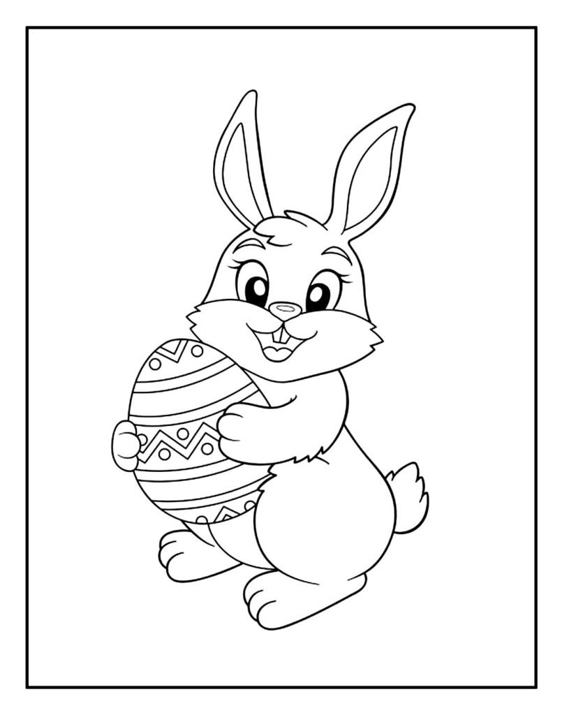 desenho de pascoa para pintar 1