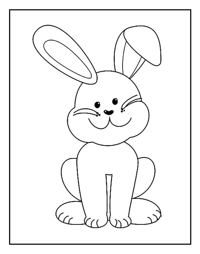 desenho de pascoa para pintar 3