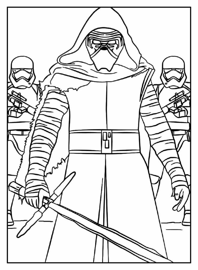 desenho de star wars para colorir capa 10