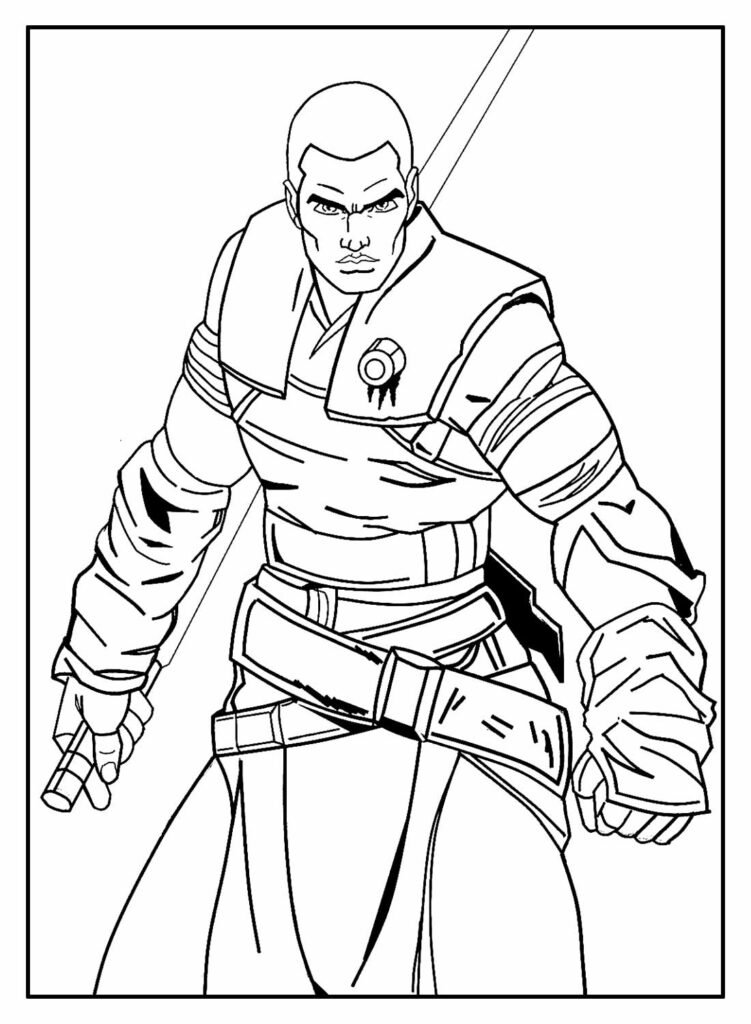 desenho de star wars para colorir capa 21