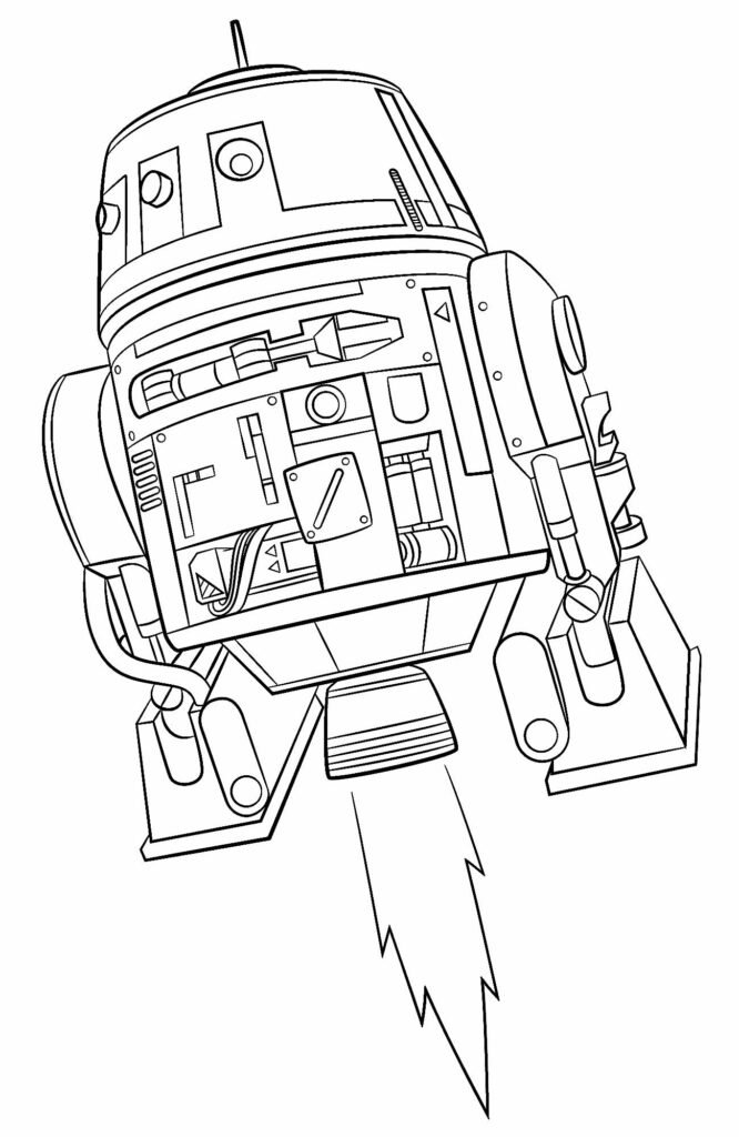 desenho de star wars para colorir capa 28