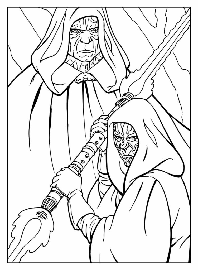 desenho de star wars para colorir capa 33
