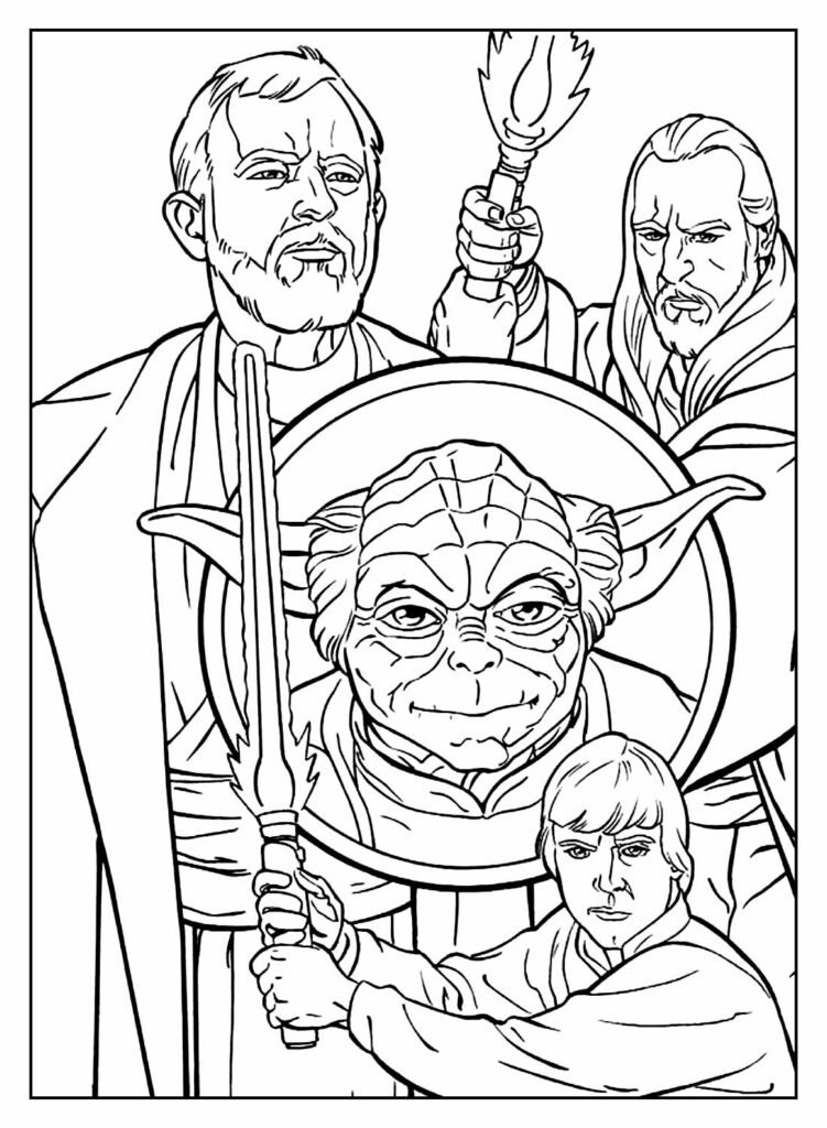 desenho de star wars para colorir capa 34