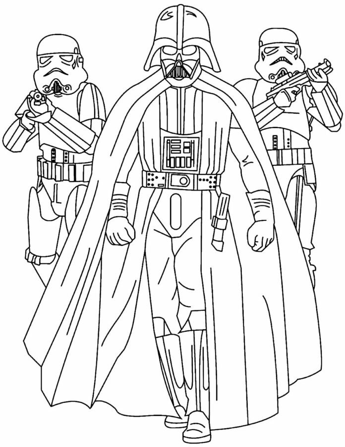 Desenhos de Star Wars para Colorir e Imprimir