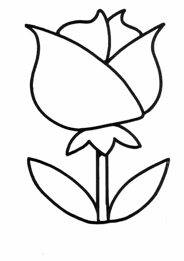 desenho infantil para colorir rosa