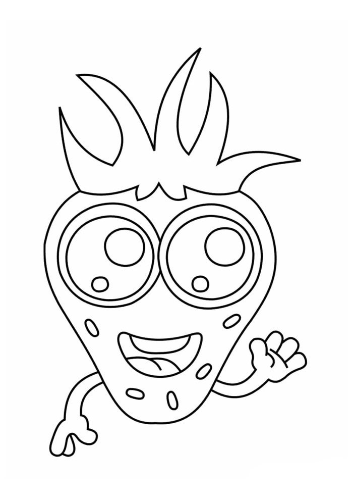 desenho kawaii para colorir 22