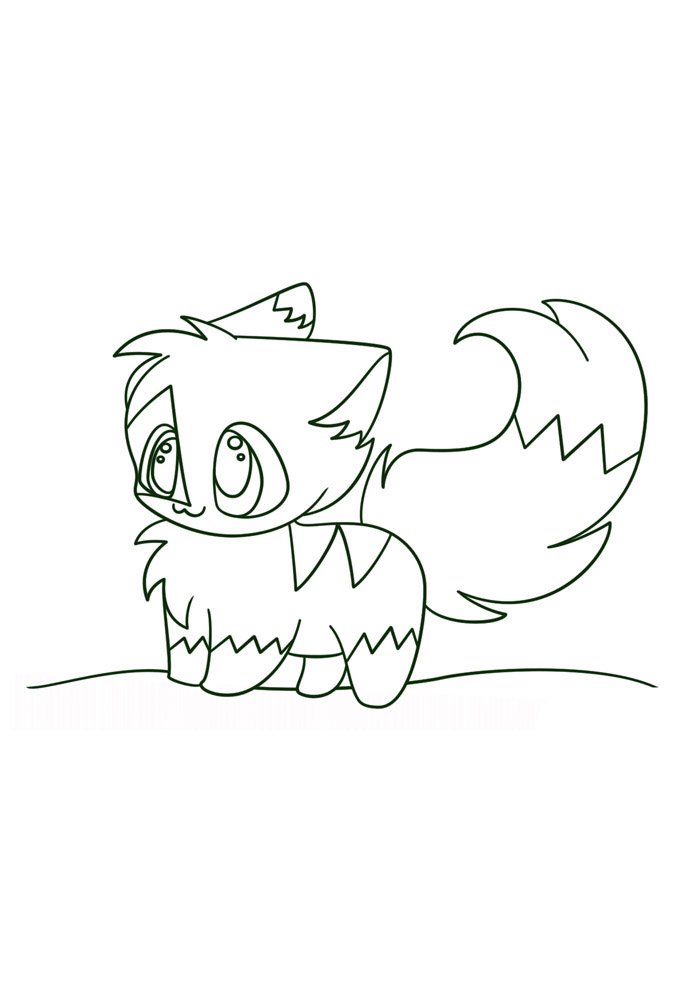 desenho kawaii para colorir 8