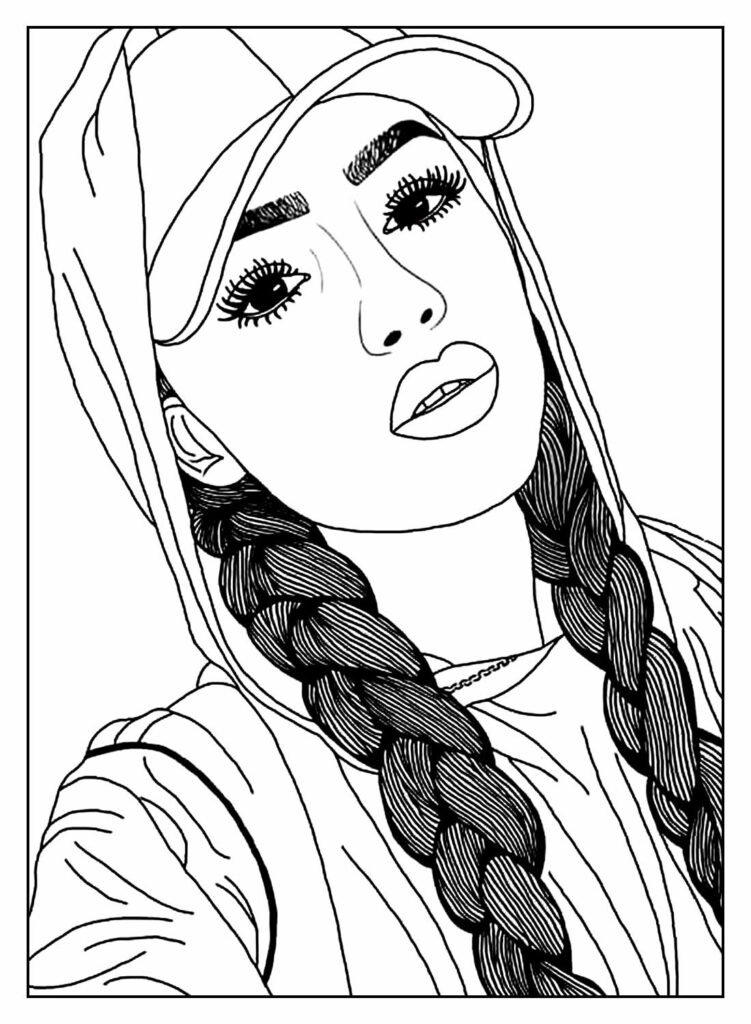 desenho realista para colorir 1