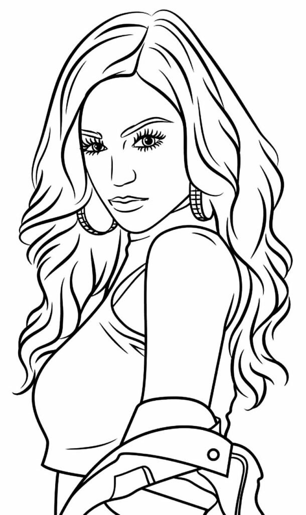 desenho realista para colorir 10