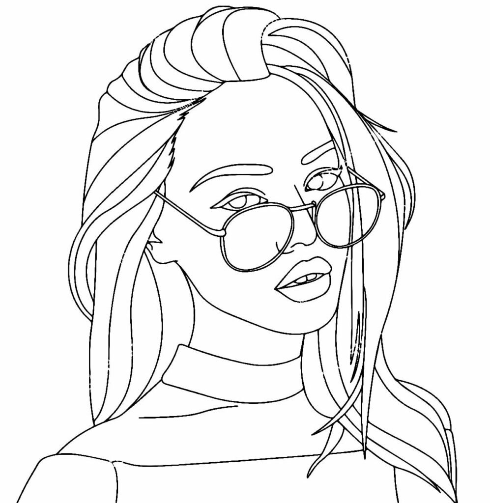 desenho realista para colorir 14