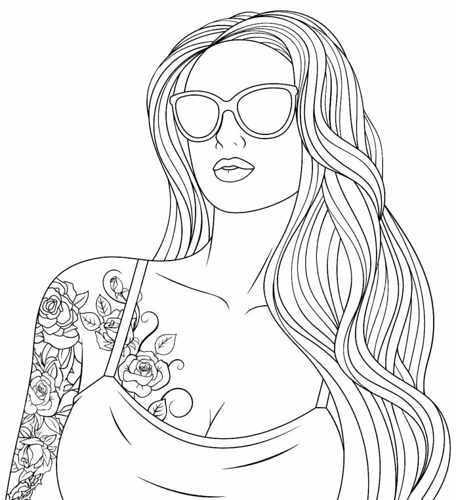 desenho realista para colorir 20