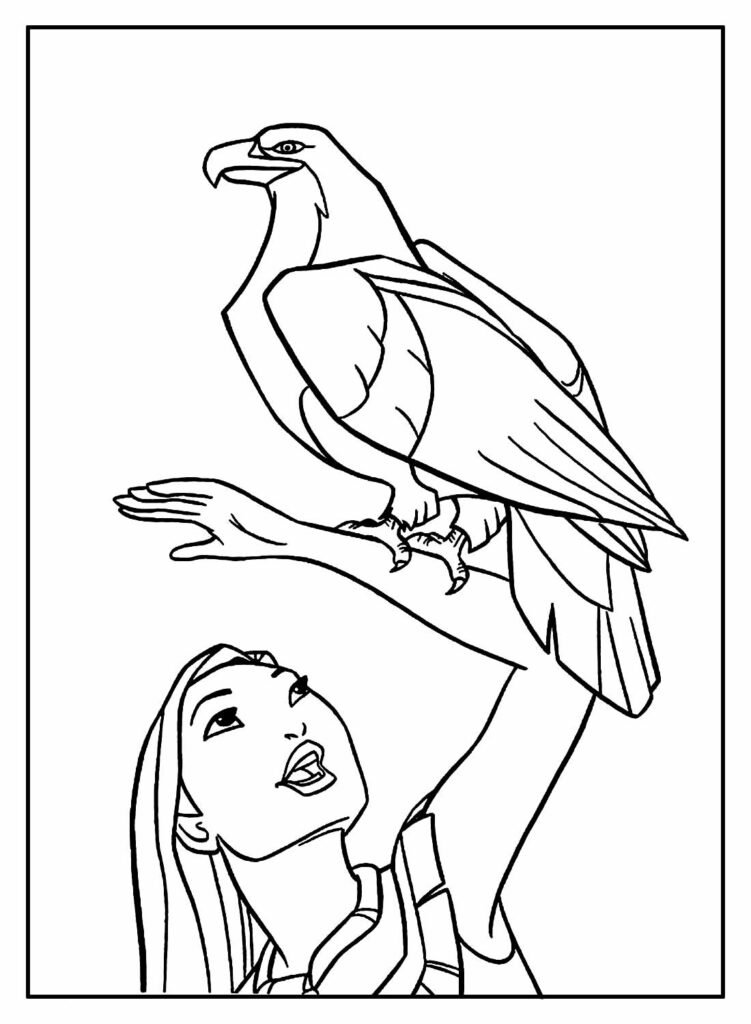desenhos de aguia para colorir 19