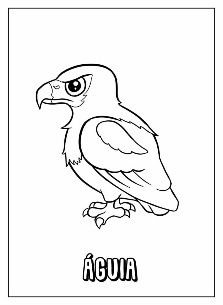 desenhos de aguia para colorir 28