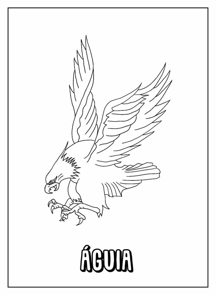 desenhos de aguia para colorir 29