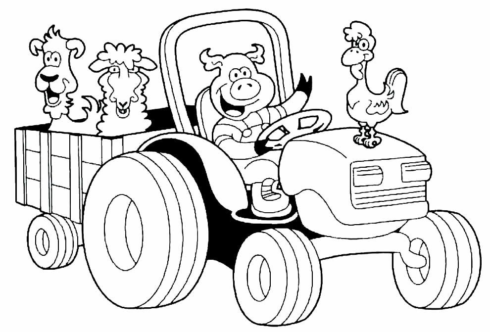 desenhos de animais da fazenda 3