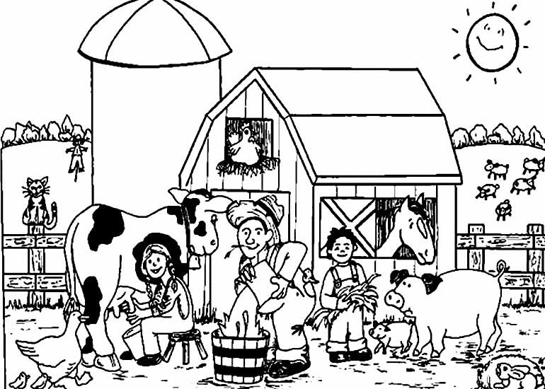 desenhos de animais da fazenda 5 1