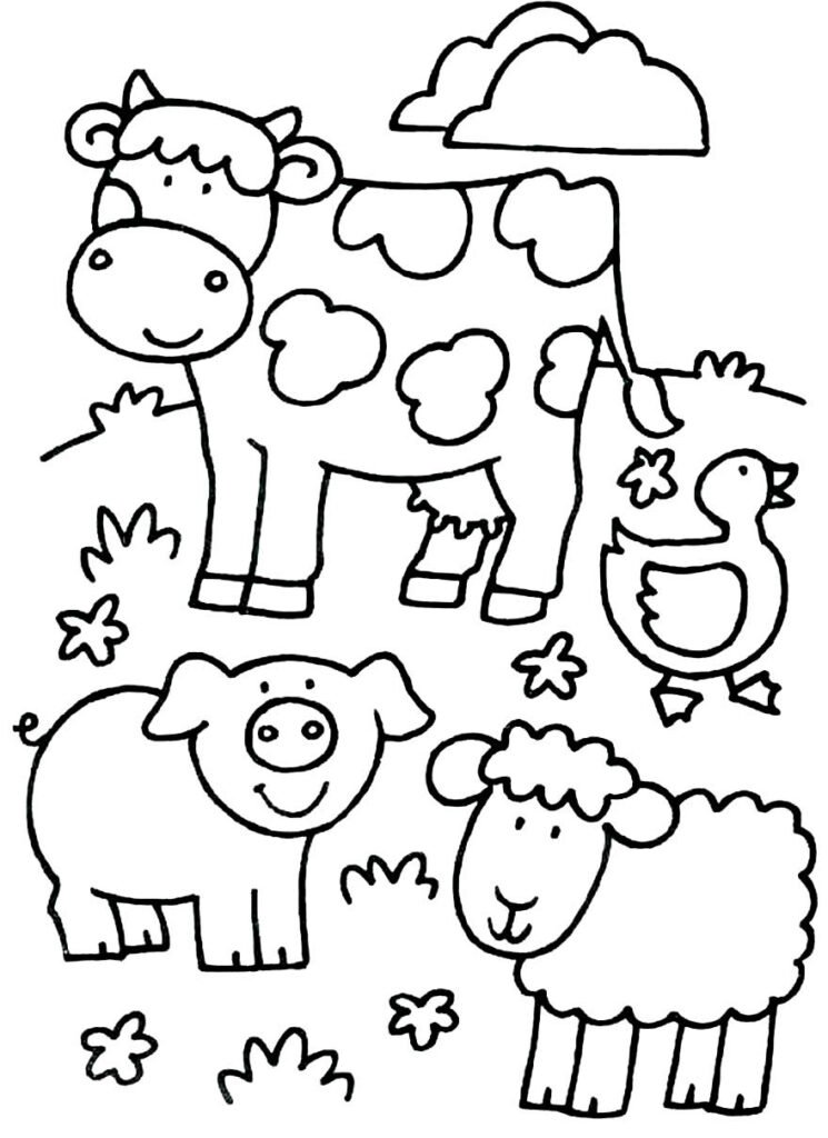 desenhos de animais da fazenda 52 1
