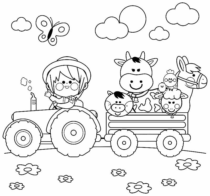 desenhos de animais da fazenda 8 1