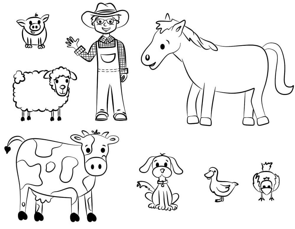 desenhos de animais da fazenda 82 1