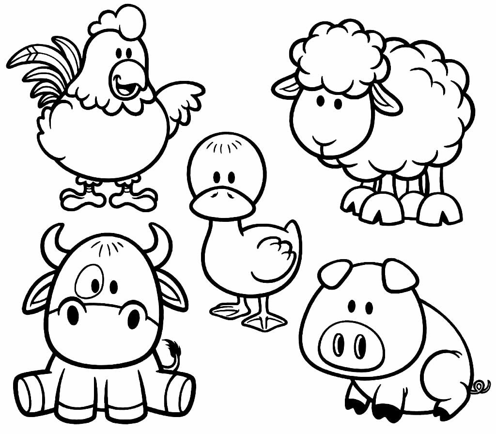 desenhos de animais da fazenda 9 1